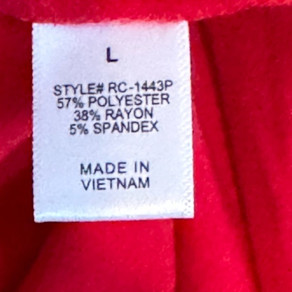 Zenana Premium Cardigan Red Large Slouch Pocket Jersey Knit Comfort Stretch - Picture 7 of 8